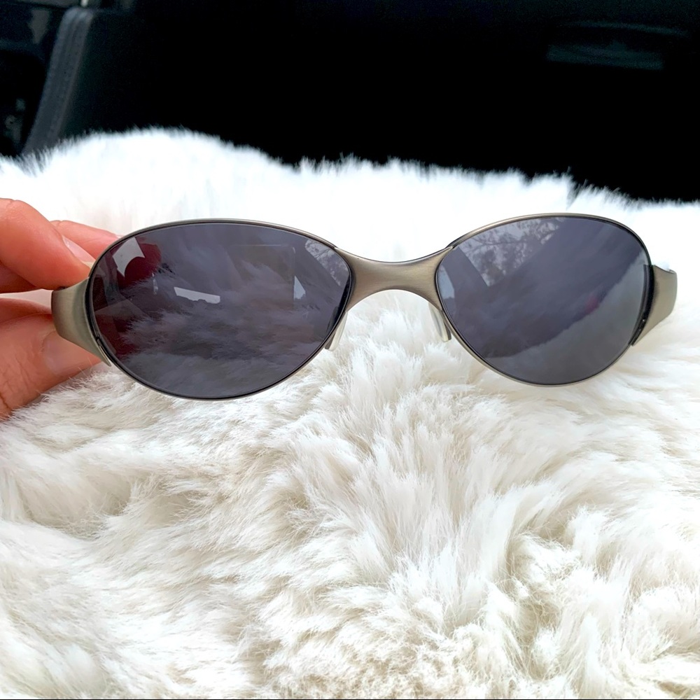 Prada SPR 80A Oval Sunglasses Dark Tint (unisex)